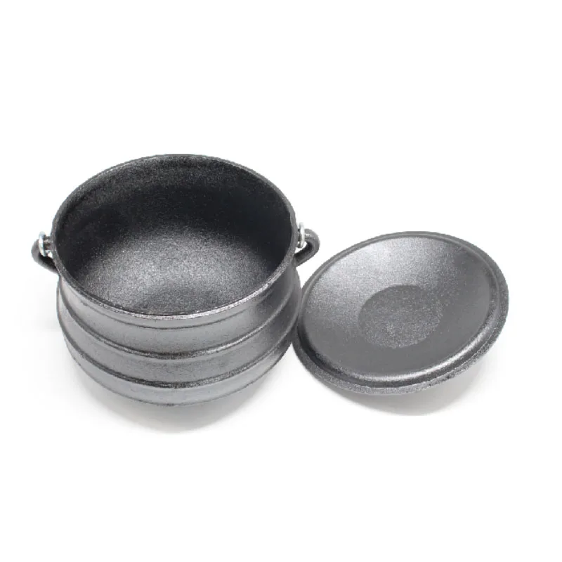 1/2 л Южная Африка # чугунная кастрюля Potjet подвесная для тушения с крышкой кемпинга