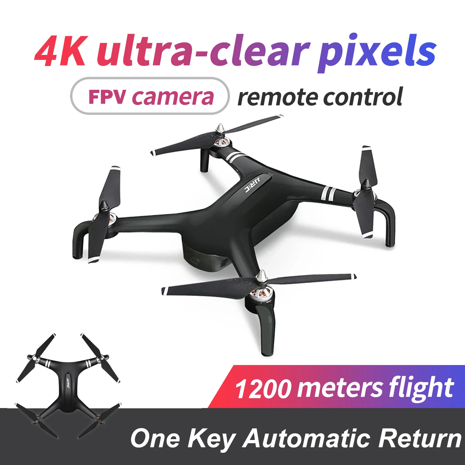 

JJRC X7P SMART 5G WIFI 1KM FPV 4K Camera Two-axis Gimbal Brushless Motor RC Drone Quadcopter Multicopter RTF Model Toys
