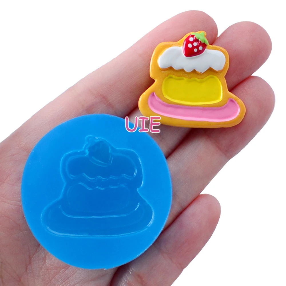 

GYL561U 29,6 мм x 26,7 мм украшение для торта силиконовая форма украшение для торта конфетная Смола глина серьги ожерелье Ремесло мыло