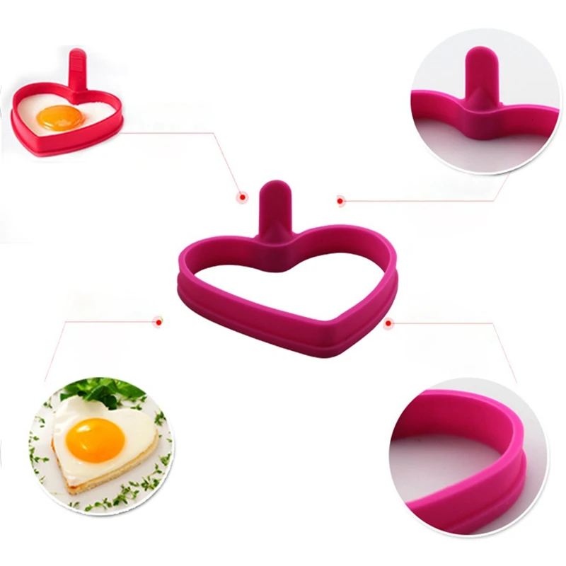 Силиконовое кольцо для яиц 4 шт./компл. антипригарная форма жарки домашняя
