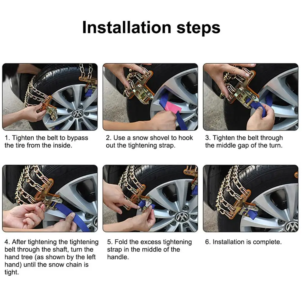 Противоскользящие x типа стальные автомобильные цепи противоскользящие на шины