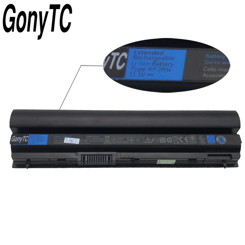 Оригинальный аккумулятор GONYTC 11 1 В 65 Втч RFJMW для ноутбука DELL Latitude E6320 E6330 E6220 E6230 E6120