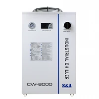 cw 6000ah industrial water chiller with 3000w cooling capacity for co2 glass laser tube