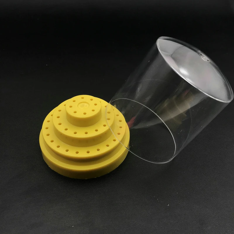 Dental Lab Instrument 48 Holes (Round) Plastic Bur Holder Burs Block Case Box | Красота и здоровье