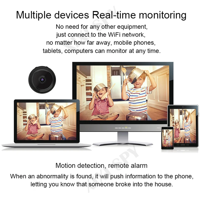 Мини Wi Fi камера IP hd секретная микро маленькая 1080p Беспроводная videcam для дома и