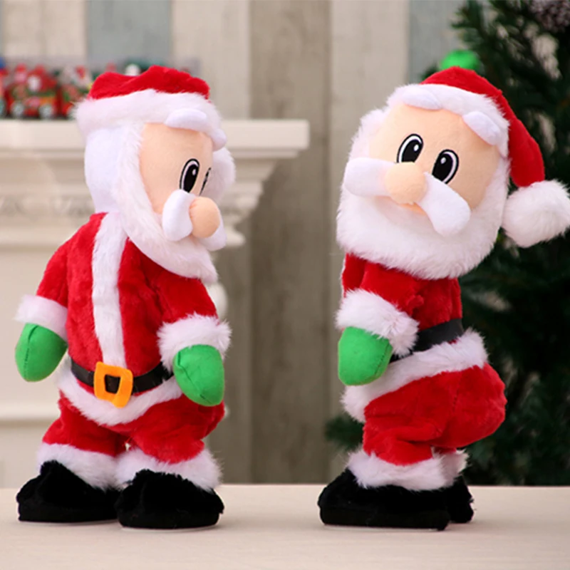 2019 креативные веселые детские рождественские подарки украшения Электрический