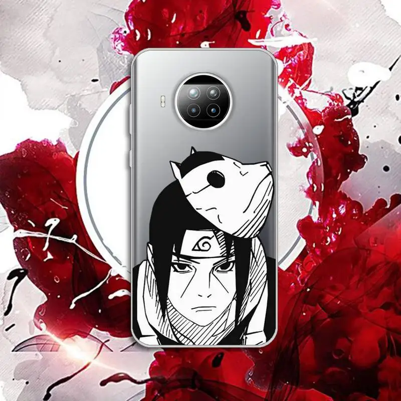 

Anime Naruto fashion cool Phone Case Transparent for Xiaomi Redmi note 10 t 8 9 pro lite 11