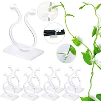 plant climbing self adhesive wall vines tools fixture plant wall fixture clips fixed buckle hook for home garden wall sticky