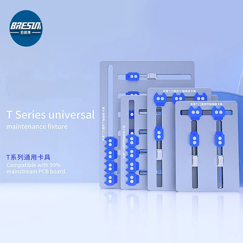 

MIJING Universal Multifunction PCB Board Holder Fixture T22 T23 MAX for iPAD iPhone Motherboard Chip Repair Platform tool