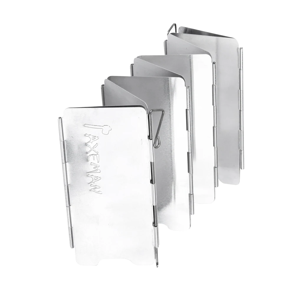 9 тарелок складной ветрозащитный экран для кемпинга газовая плита ветровое