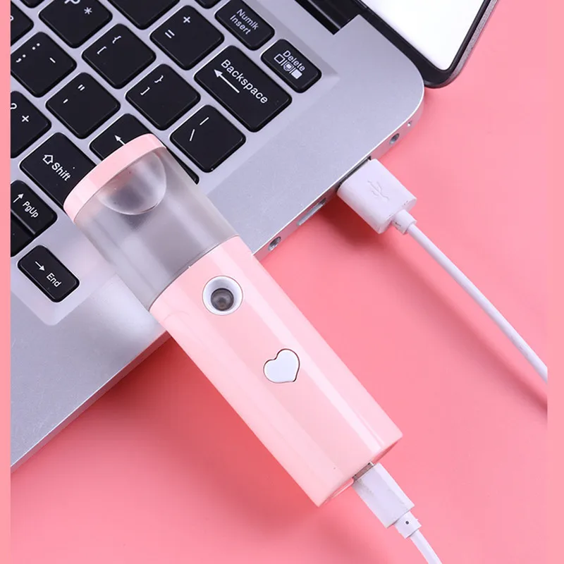 Увлажнитель-распылитель воздуха 30 мл USB ультразвуковой с светильник кой | Красота