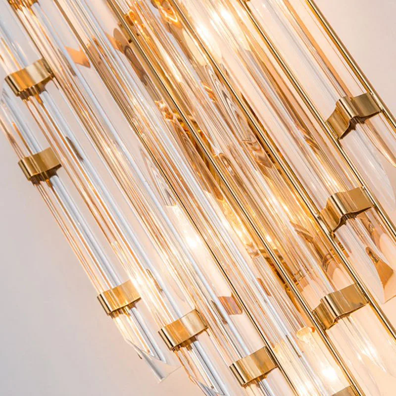 Настенный светильник из хрустального стекла в скандинавском стиле современный