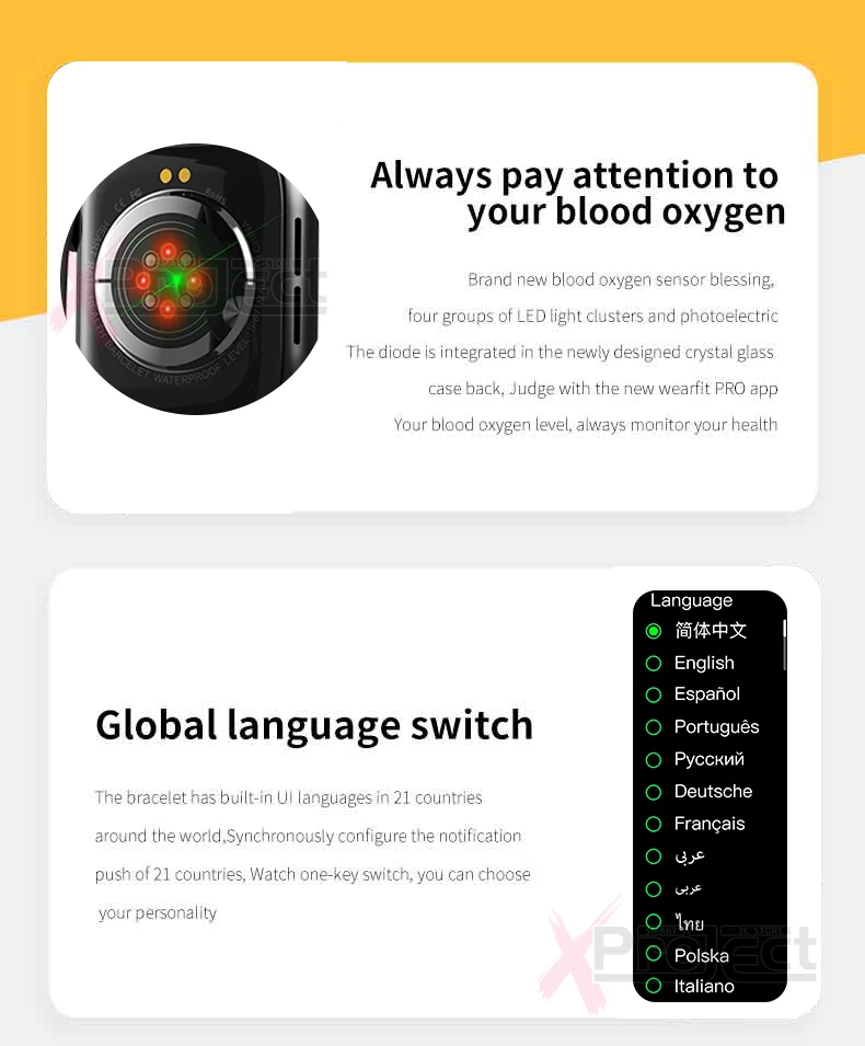 HW16 Смарт часы Полный сенсорный 44 мм для женщин и мужчин умные с экраном пароль