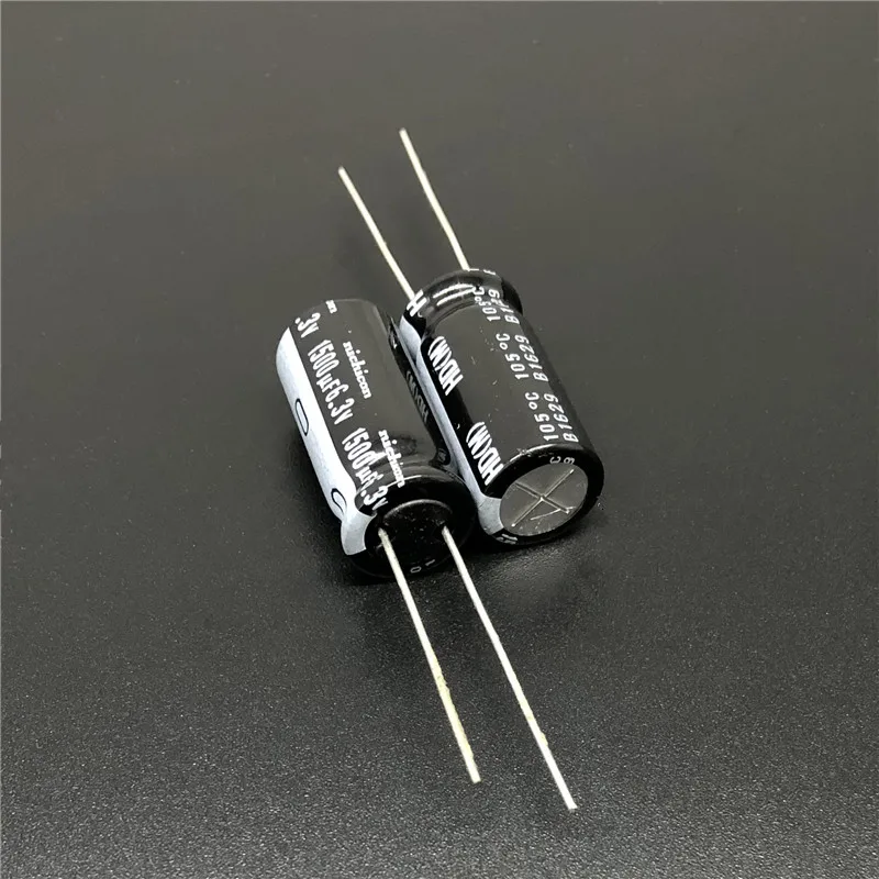 10 шт. 1500 мкФ 6 3 В NICHICON HD серии 10x20 мм Чрезвычайно низкое сопротивление 6.3V1500uF