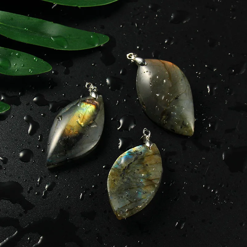 Натуральный лабрадорит искусственное ожерелье солнечный свет энергетический