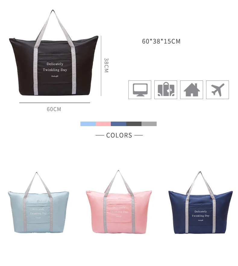 Оксфордские дорожные сумки ручной чемодан складная женская спортивная сумка для