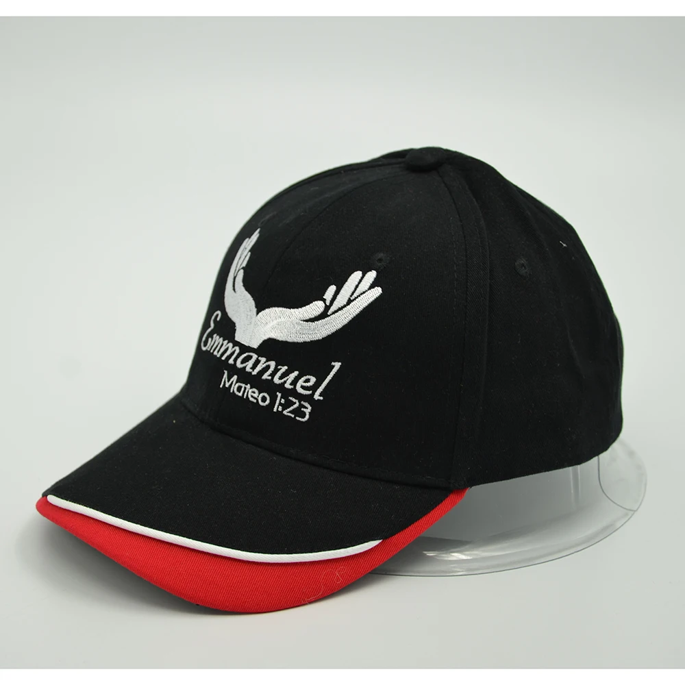 Щетка хлопок шляпа вышивка бейсбольная кепка крюк и петля металлическая