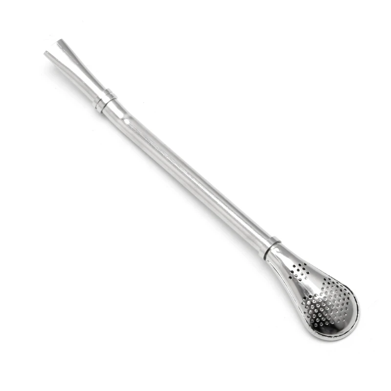 Йерба Мате металлическая нержавеющая сталь соломенная ложка Bombilla Чайный фильтр