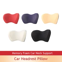 car neck pillow memory foam car headrest neck support u shape car pillow neck rest cushion universal auto interior accessories