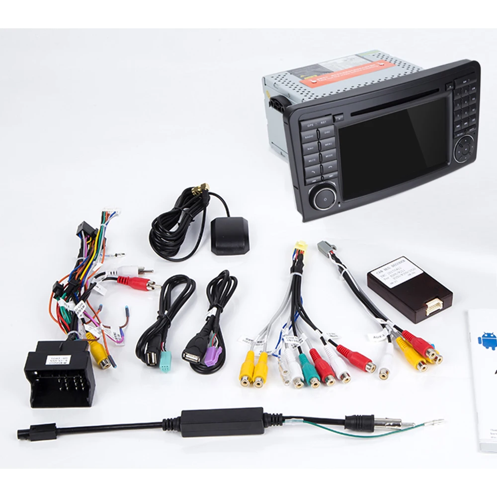 Автомобильный DVD-плеер на Android 10 стерео плеер для Mercedes/Benz GL ML CLASS W164 ML350 ML500 X164 GL320 с