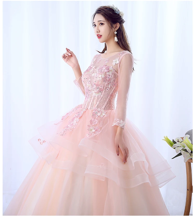 Женское бальное платье 16 милых платьев с аппликацией из бисера Quinceanera