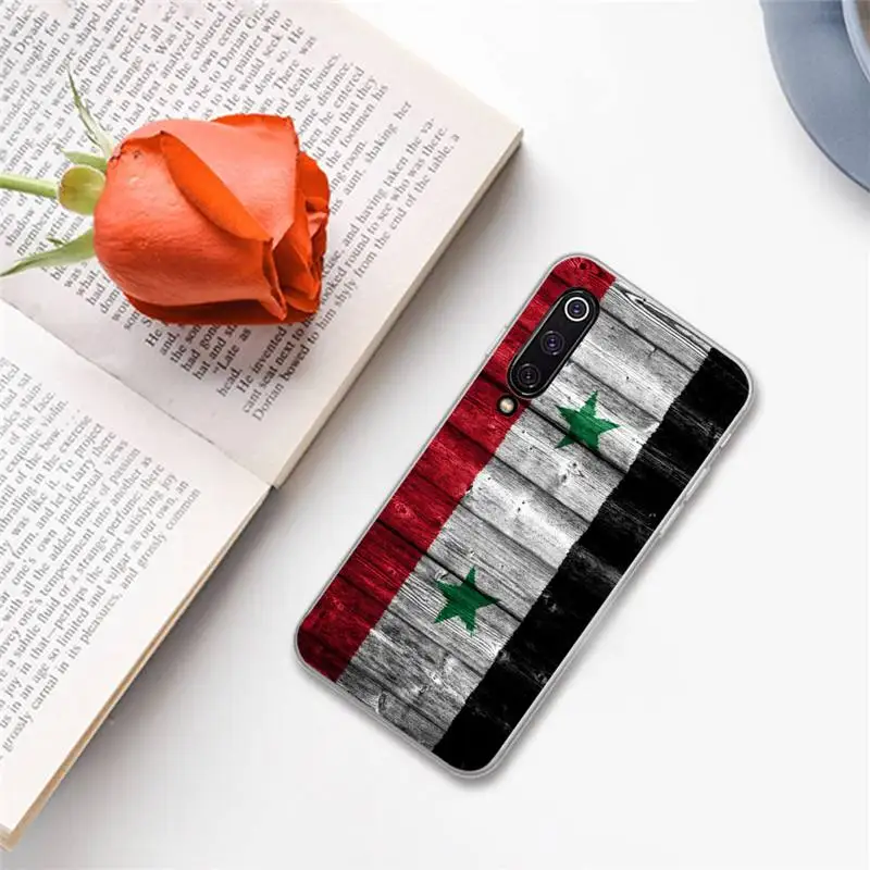 

Syria Flag Symbol Phone Case For Xiaomi Redmi note 7 8 9 A t k30 max3 9 s 10 pro lite