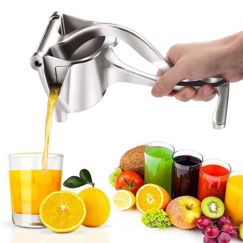 

Manual Juice Squeezer Aluminum Alloy Hand Pressure Orange Juicer Pomegranate Accessories Kitchen Squeezer Lemon