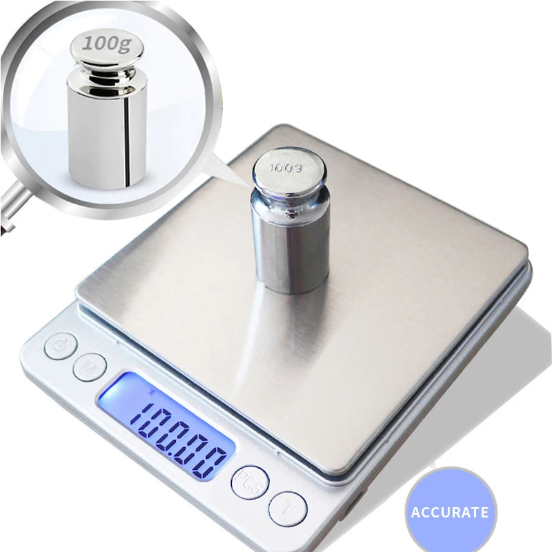 USB LCD Цифровые Электронные весы для взвешивания ювелирные высокой точности 0 01 г 1