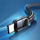 Кабель USB Type-C, 3 А, шнур для быстрой зарядки и передачи данных для Xiaomi Mi 11, Mi 10, Samsung Redmi мобильный телефон, зарядное устройство USB C, зарядный кабель 2 м