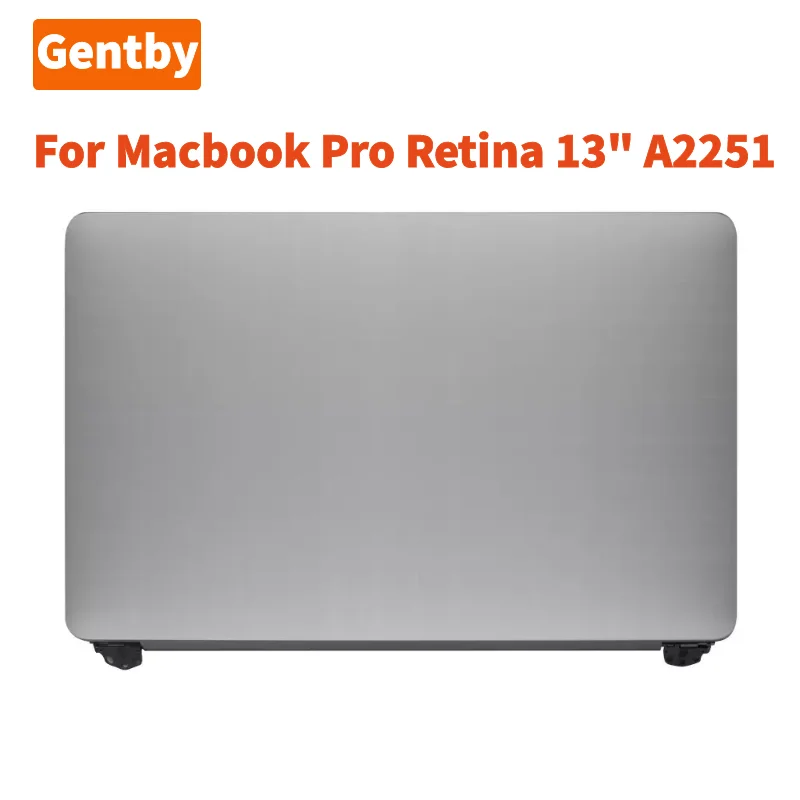

Новый A2251 для ноутбука Macbook Pro Retina 13 дюймов A2251 Полный ЖК-экран в сборе Замена 2020 года серебристый/серый