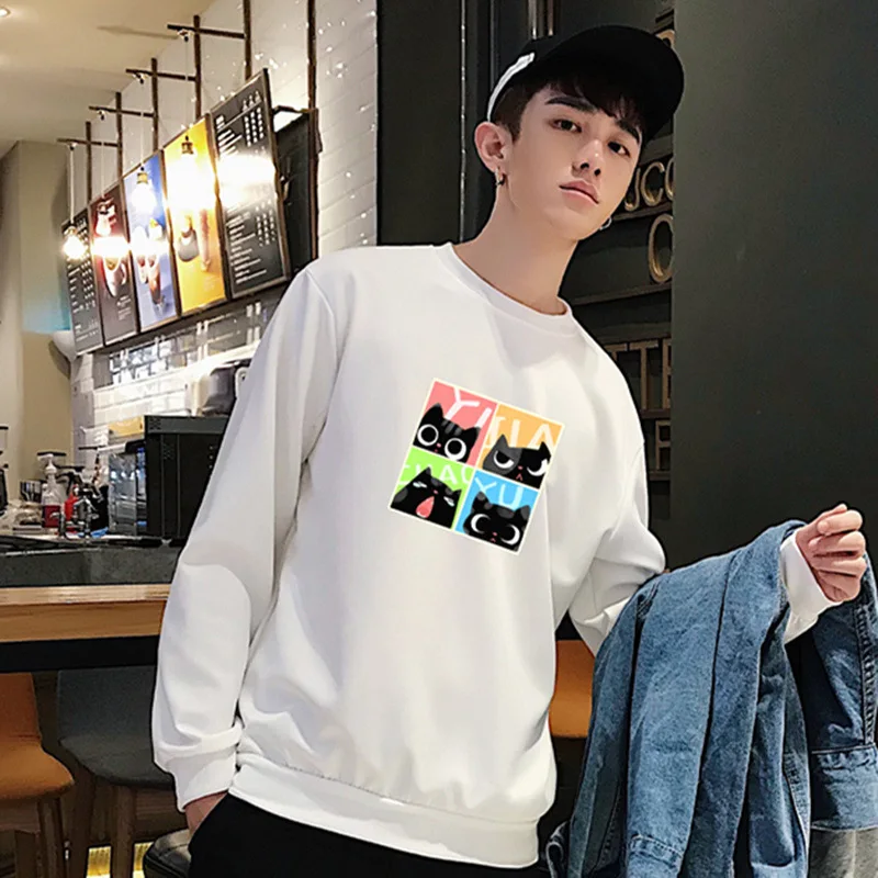

2021 Fashion Print Loose Comfort Cotton Hoodie, Spring Couple Outdoor Street Jogging Hoodie YHZ494--YHZ499