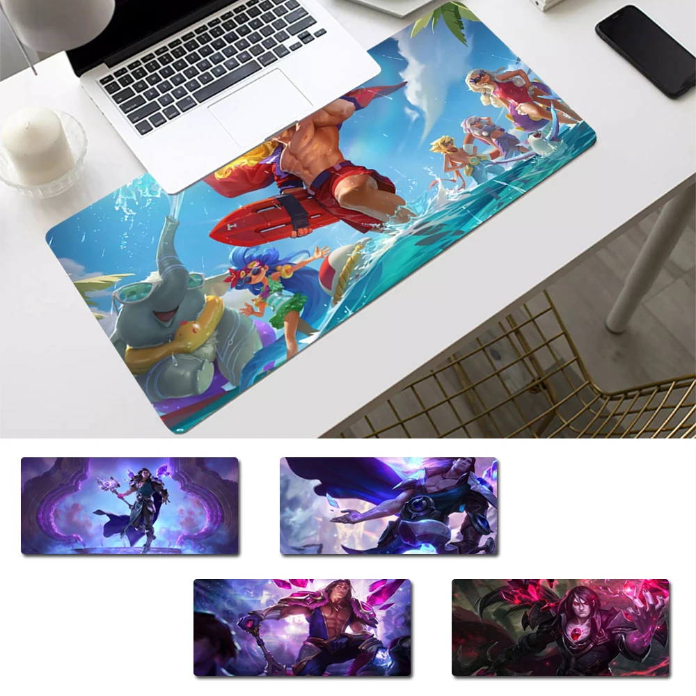 

Dropshipping League of Legends Taric Mouse Pad Laptop PC Computer Mause Pad Desk Mat For Big Gaming Mouse Mat For Overwatch