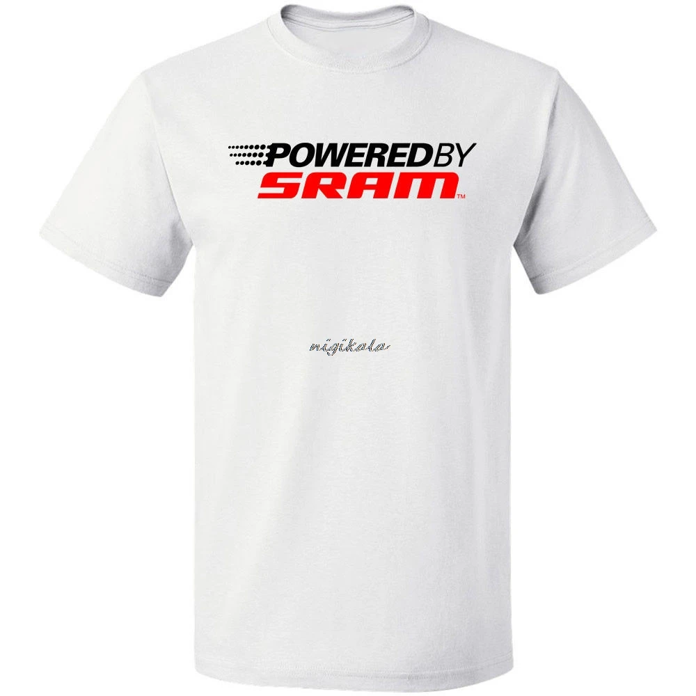 Мужская футболка с логотипом Sram винтажная S 3XL Прямая поставка брендовая мужская