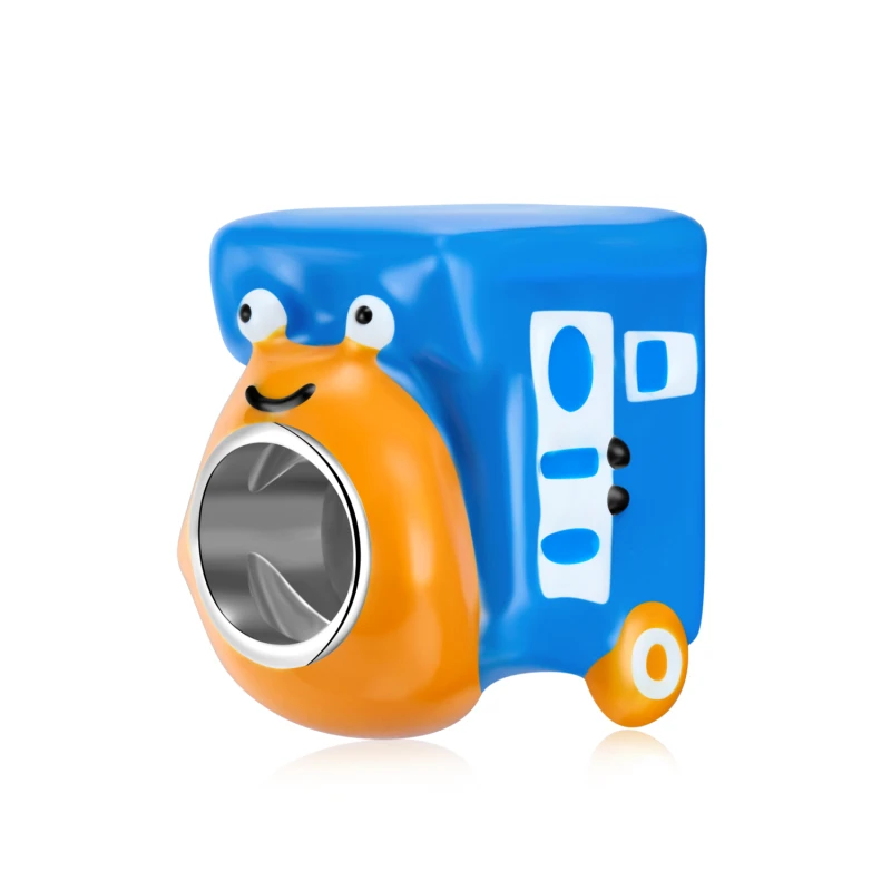 

Эмалированные бусины ручной работы MIKIWUU, серебряные подвески в виде змеи и животных