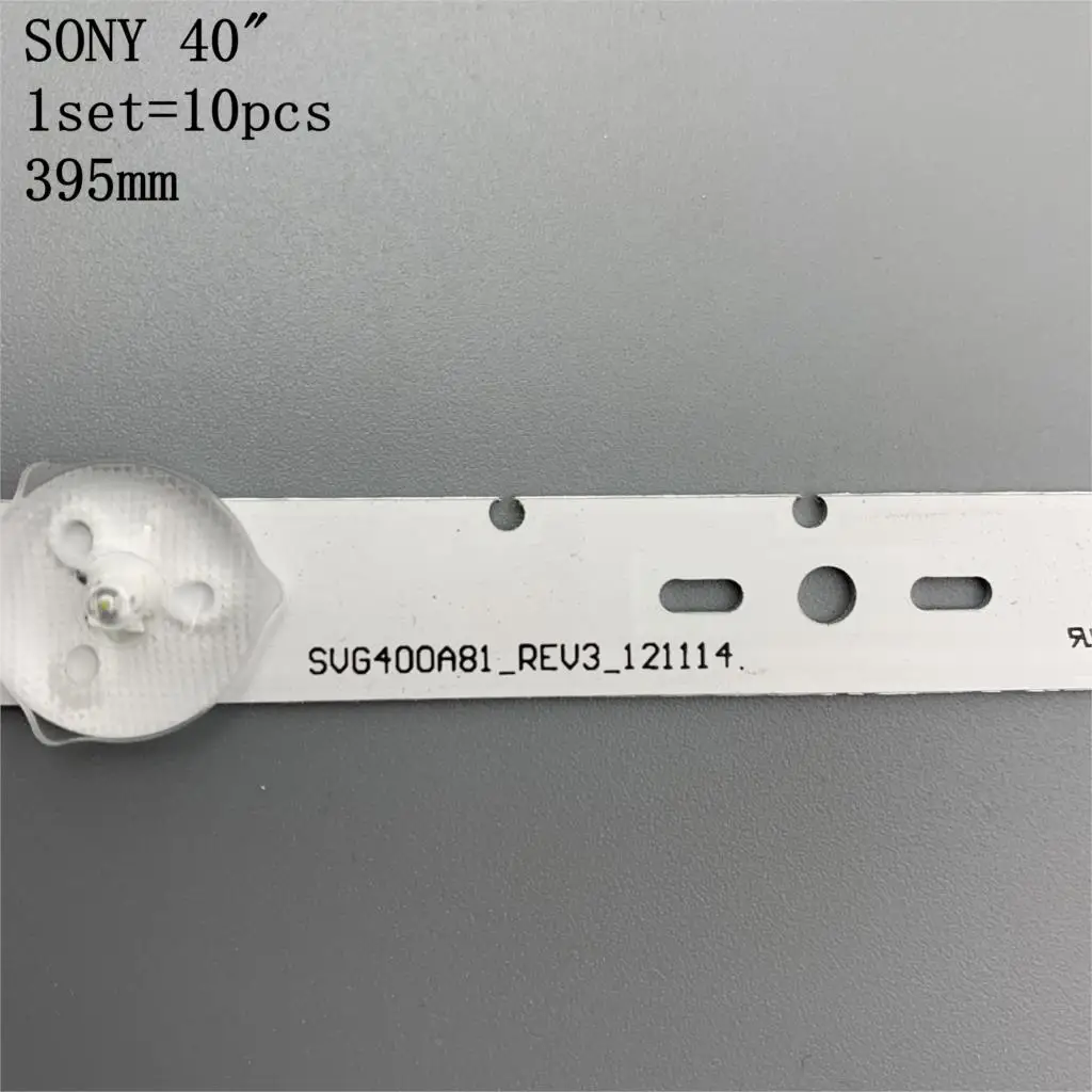 395 мм Светодиодная лампа с подсветкой 5 светодиодов для Sony 40 дюймов ТВ KLV-40R470A