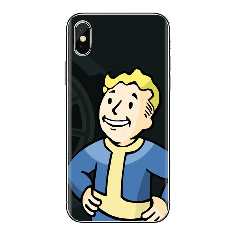 Силиконовый чехол-накладка для студии Black Isle игра Fallout Xiao mi 6 A1 Max x 2 5X 6X Red Note 5 5A 4X 4A A4