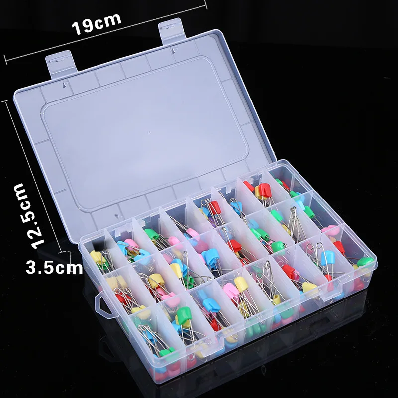 Пластиковый ящик для хранения Boxi с 8/12/24 отделениями в клетку регулируемые