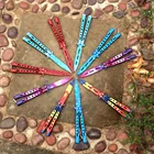 Тренировочный нож-бабочка из нержавеющей стали, Складной нож-бабочка из нержавеющей стали без острых углов