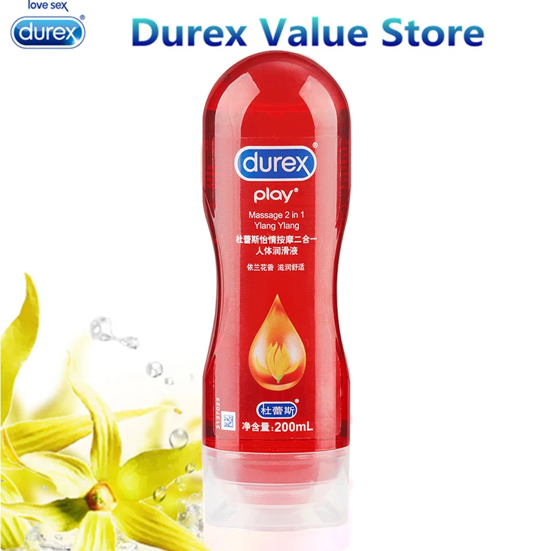 Лубрикант на водной основе Durex 200 мл лубрикант для влагалища Анальная смазка геев