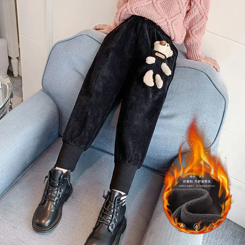 

Winter Children Pants Corduroy Kids Spring Autumn Clothes Girl Trousers For Baby Boy Cotton Pants Toddler Pants Ribbed Boy Pants