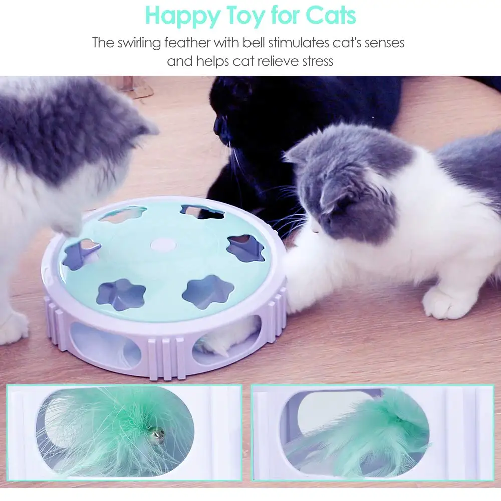 Электрическая игрушка для кошек умная кошачья интерактивная автоматический