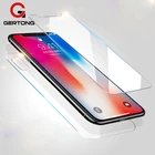 Прозрачная передняя и задняя пленка, закаленное стекло для iPhone 12 Pro max 12 mini 11 Pro XS MAX X 8 7 Plus XR, задняя защитная пленка для экрана