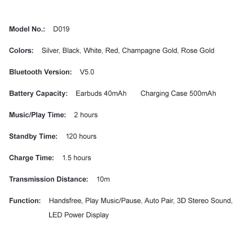 Беспроводные Bluetooth наушники спортивные басовые гарнитура HD стерео беспроводные