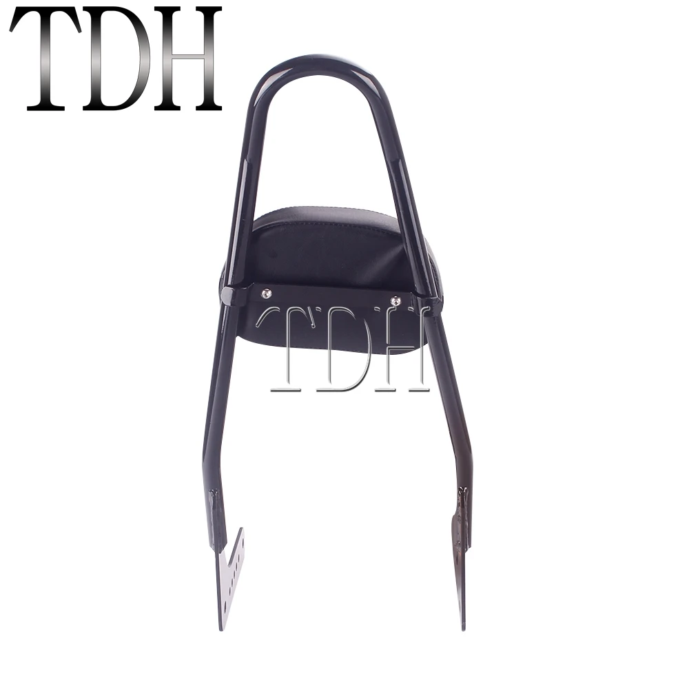 Кожаная подкладка для спинки Кафе Racer мотоцикла 22 дюйма Harley Softail Slim FLSL FXST Street Bob FXBB