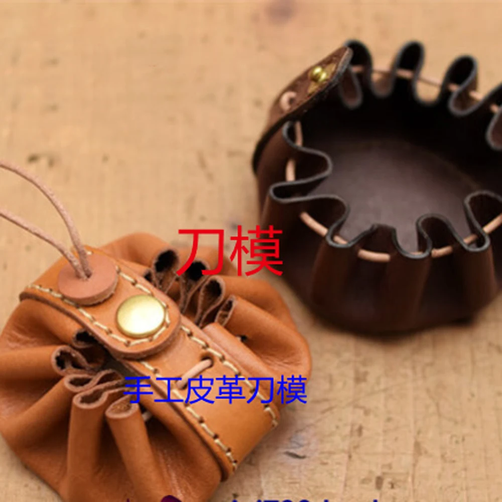 

2019 Japan Steel Blade DIY Leather Craft Coin Bag Wooden Die Cutting Knife Mould Hand Punch Tool Set