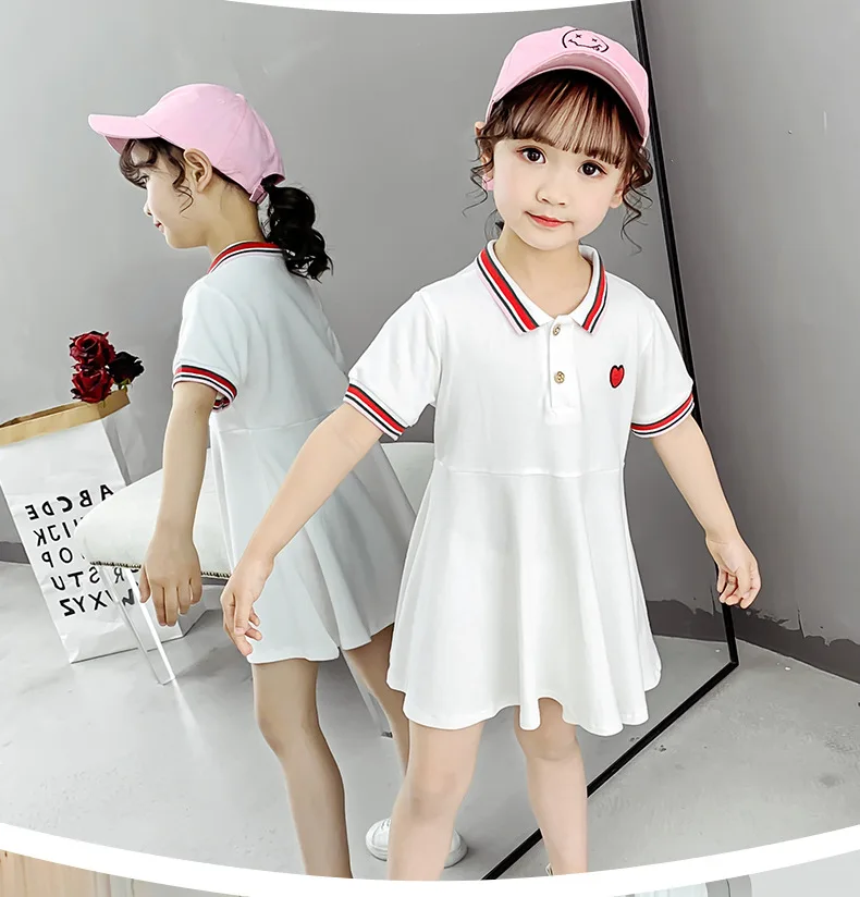 Летние платья для девочек халат платье повседневная одежда европейская детская