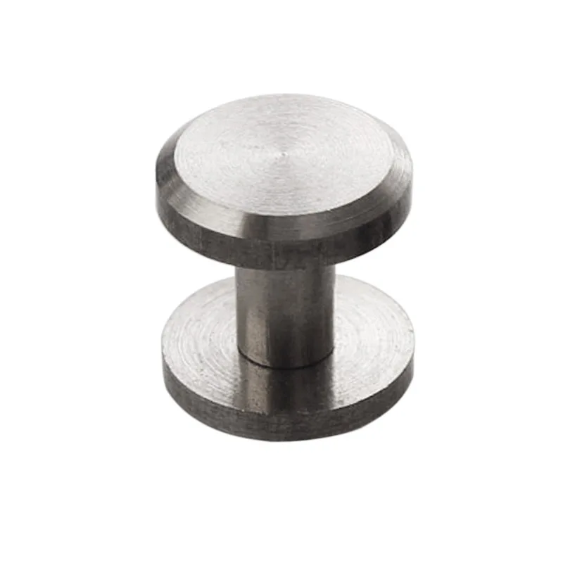 Нержавеющая сталь двойной плоский ремень винт кошелек с застежкой сумка Чикаго