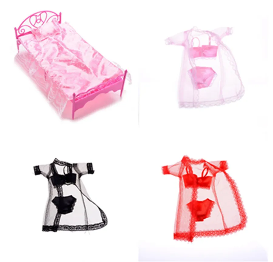 Пластиковая кровать спальная игрушка/Пижама платье на выбор мебель для спальни