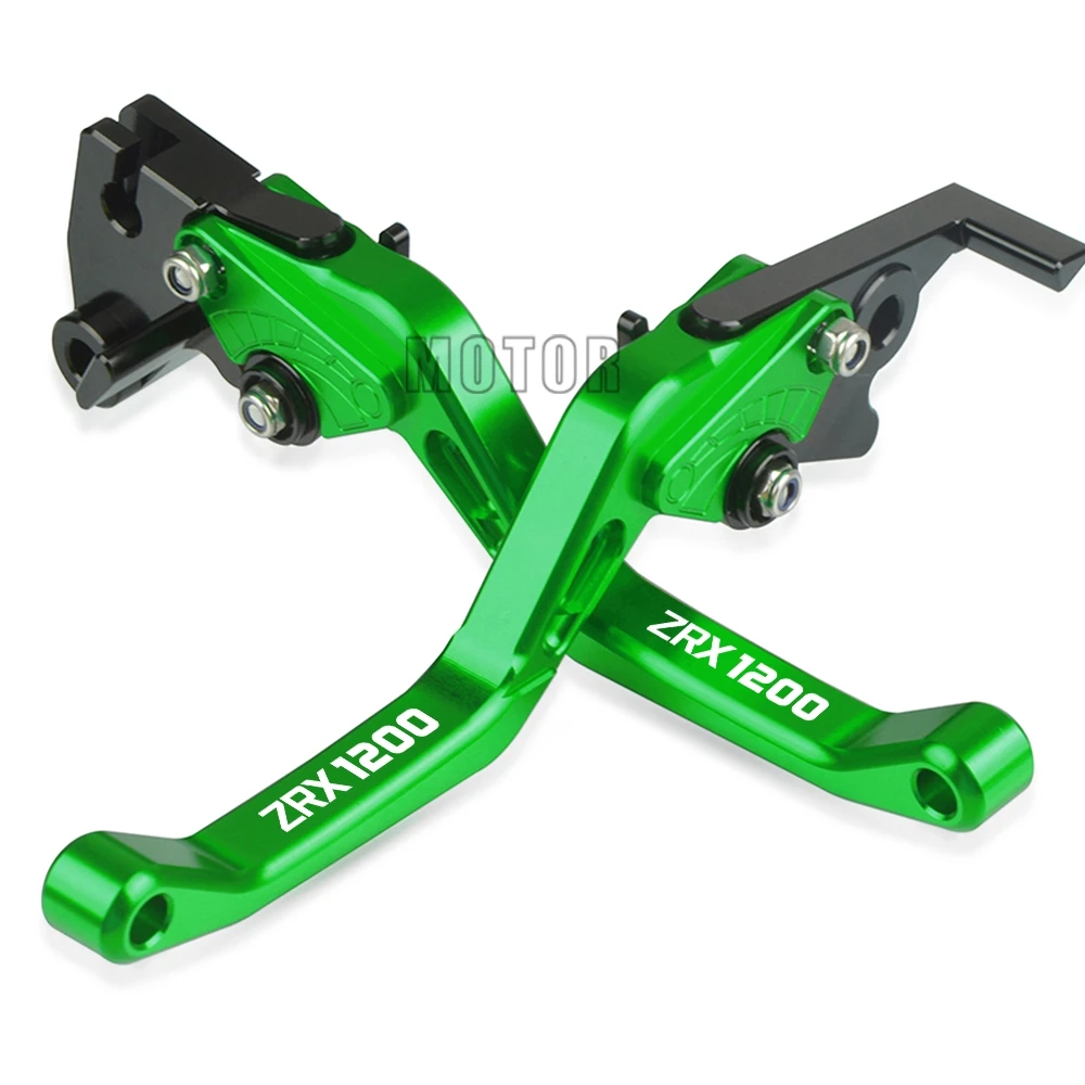 Короткие рычаги тормоза и сцепления для мотоциклов KAWASAKI ZRX1200 ZRX 1200 1999 2000 2001 2002 2003