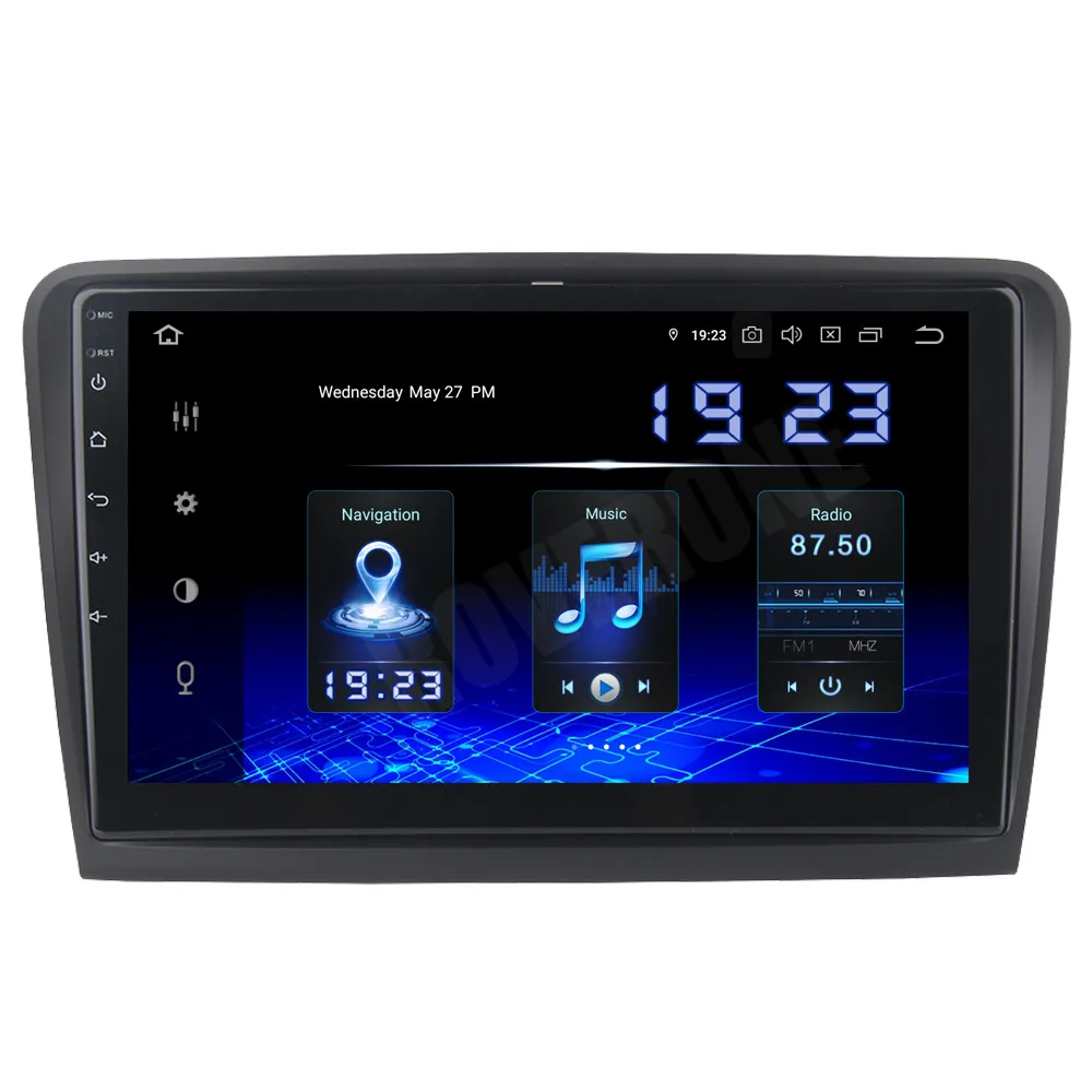 Автомобильный мультимедийный плеер для Skoda Superb 2008 2014 Android 10 Восьмиядерный